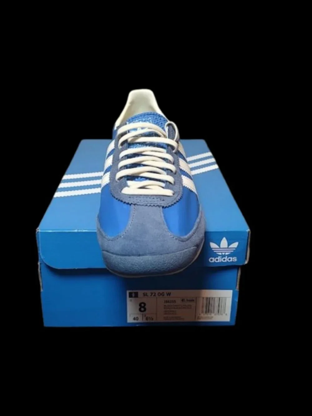 Adidas SL 72 OG Blue Bird Off White JS0255 Women Size 8 NIB Vintage Runner